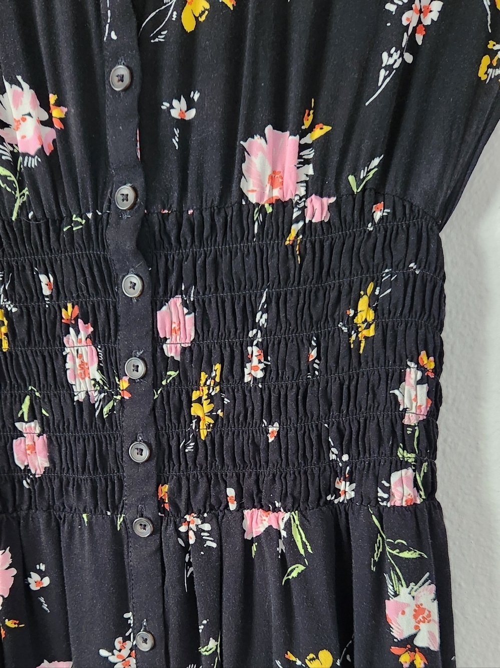 Free People Lined Smocked Dress - Picture 6 of 11